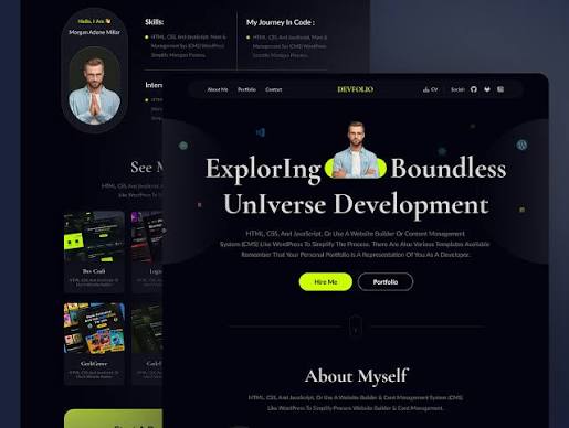 DevFolio Website